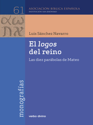 cover image of El logos del reino